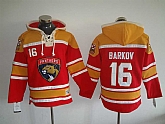 Florida Panthers #16 Aleksander Barkov Red All Stitched Hoodie Sweatshirt,baseball caps,new era cap wholesale,wholesale hats